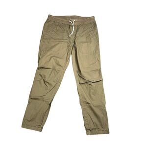 VUORI Mens XL Ripstop Traveler Jogger Organic Cotton Olive Brown Color V434